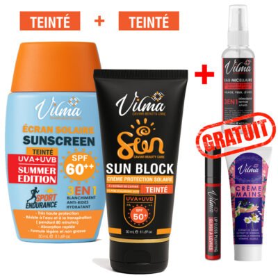 Ecran Teinté Beige SPF 60+ et Ecran Teinté Beige – SPF 50+