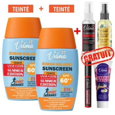 2 Ecran Solaire Teinté Beige – SPF 60+