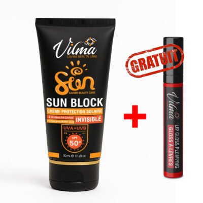 Ecran Solaire Invisible – SPF 50+ gloss gratuit